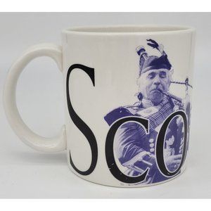 Starbucks Scotland City Mug 20 oz Cup Bagpipe Collector Series  2002 Vintage